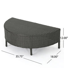 Pt Limon - Outdoor Coffee Table Half Round Design