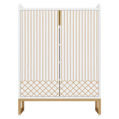 5 Tiers Shoe Storage Organizer With Doors