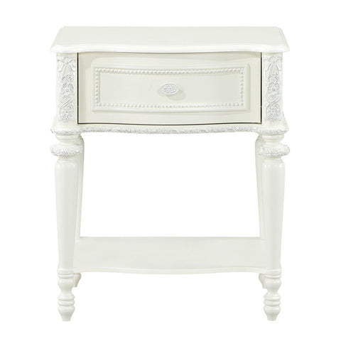 Dorothy - Nightstand With 1 Drawer - Ivory