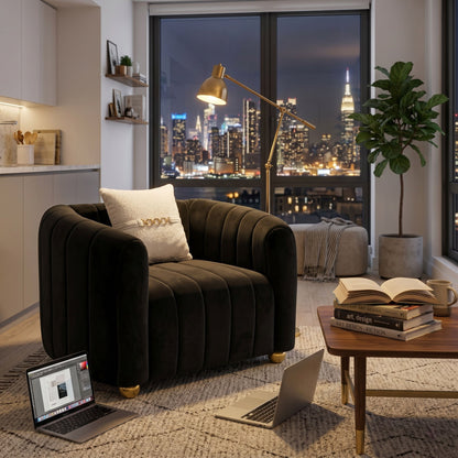 Single Sofa & High Resilience Foam