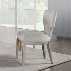 Kasa - Side Chair (Set of 2) - Linen & Champagne