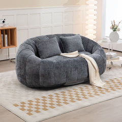 Bean Bag Lazy Sofa, Durable Comfort Lounger High Back Bean Bag Chair Couch