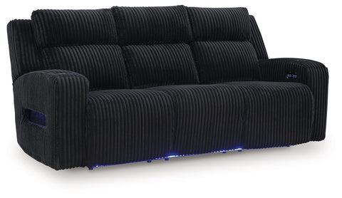 Forest Lake - Power Reclining Sofa With Adj Headrest