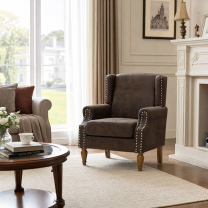 Decorative Chair With Stud Detailing