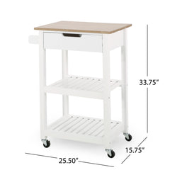 Tattnall - Kitchen Cart With Wheels