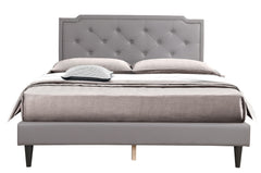 Button Tufted Bed Charming For Cozy Spaces