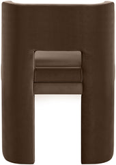 Zuno - Velvet Performance Fabric Upholstered Dining Chair (Set of 2)