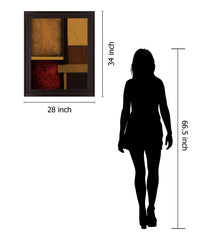 Sultry Ember - 28" x 34" Framed Wall Art