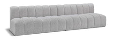 Arc - Boucle Fabric 4 Seats Modular Sofa