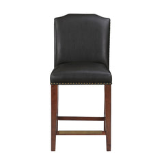 Blaire - Stationary Counter Stool With Nail Heads