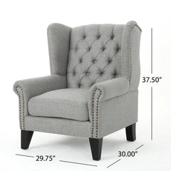 Mid Century Modern Arm Reading Chair For Living Room