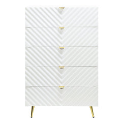 Gaines - Chest - White High Gloss