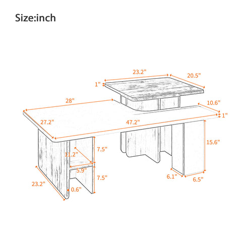 Nesting Coffee Tables (Set of 2)