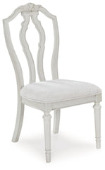 Montelaine - Dining Upholstered Side Chair (Set of 2) - Antique White