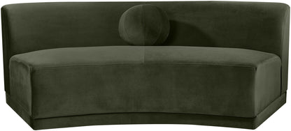 Avra - Velvet Performance Fabric Upholstered Armless Sofa