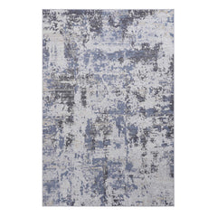 Payas - 8' X 10' Abstract Area Rug - Gray / Denim