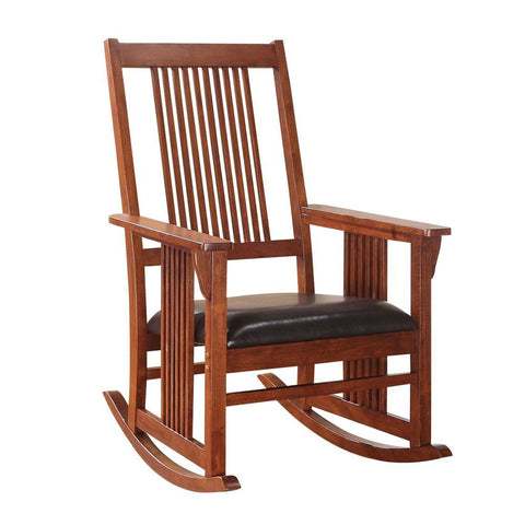 Kloris - 43" Rocking Chair - Tobacco