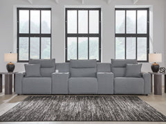 ModMax II - Salt And Pepper - Reclining Sectional