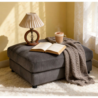Upholstered Rectangle Ottoman