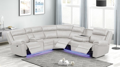 Aviator Sectional Sofa Black