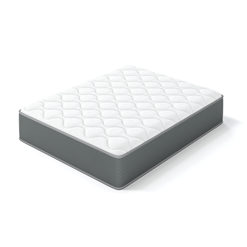 COMBO RECAMARA FULL: CAMA+COLCHON+MESITAS 001 - Full Size Upholstered Platform Bed Frame with Modern Button Tufted Linen Fabric Headboard