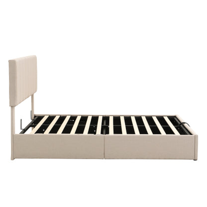 CAMA CREMA BEIGE QUEEN