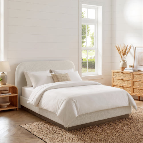 CAMA CREMA #4 QUEEN BEIGE #4