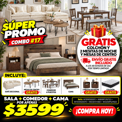 48-COMBO #17 CASA COMPLETA 3599