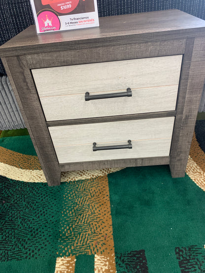 Dresser + mirror + 2 night stand