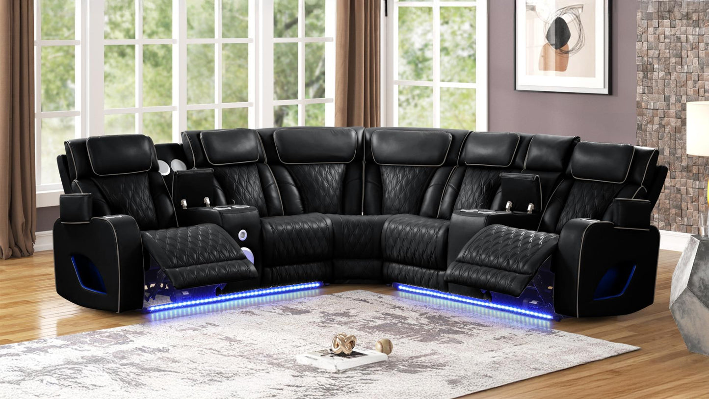 Fortuner Sectional W/Console