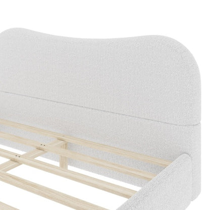 COMBO RECAMARA QUEEN: CAMA+COLCHON+MESITAS 010 -