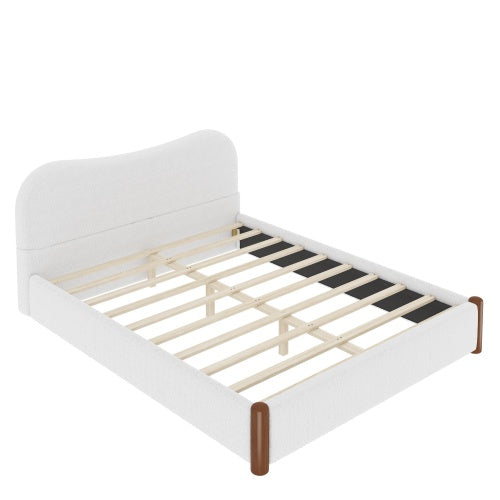COMBO RECAMARA QUEEN: CAMA+COLCHON+MESITAS 010 -