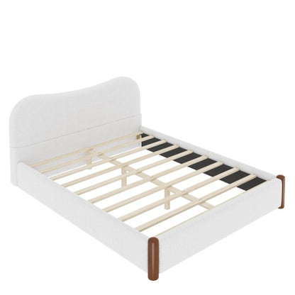 COMBO RECAMARA QUEEN: CAMA+COLCHON+MESITAS 010 -