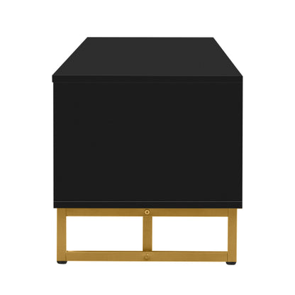 48 - TV STAND #19 - VIBE HAUS TV Stand for 65+ Inch TV, Entertainment Center TV Media Console Table, Modern TV Stand with Storage, TV Console Cabinet Furniture for Living Room