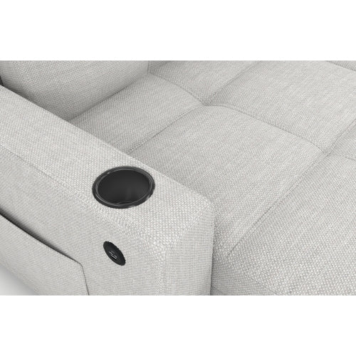 SALA CREMA #21-Beige Convertible Fabric Sofa Bed, Pullout Sectional Sleeper Sofa Couches with USB Charging & Cup Holders, L-Shape Sleeper with Storage For Living Room (Beige)