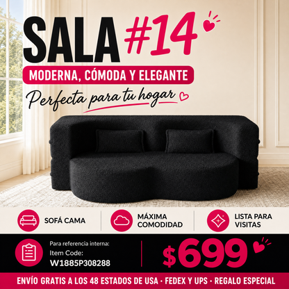 SALA NEGRAS #14-SOFA CAMA/SOFA SLEEPER-