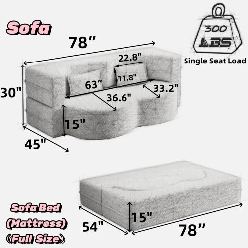 SALA NEGRAS #14-SOFA CAMA/SOFA SLEEPER-