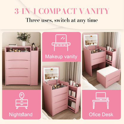 VANITY #1-Rosado-Pink Vanity
