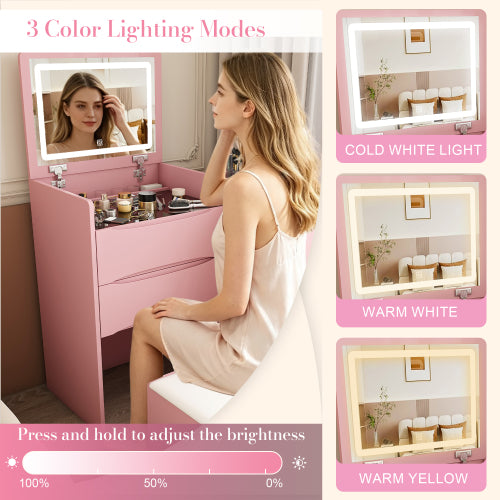VANITY #1-Rosado-Pink Vanity
