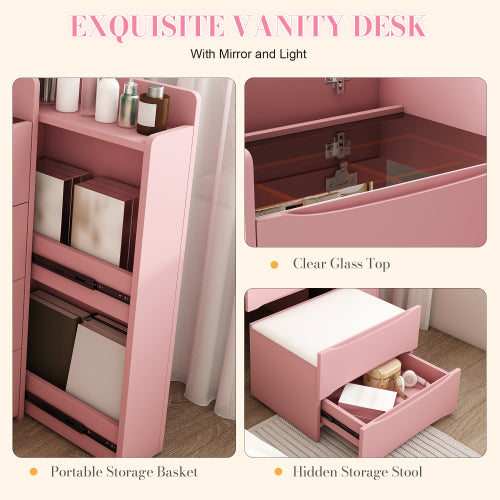 VANITY #1-Rosado-Pink Vanity