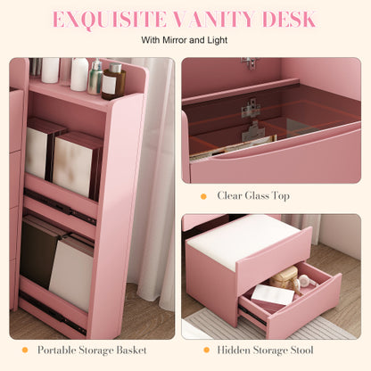 VANITY #1-Rosado-Pink Vanity