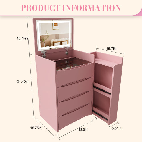 VANITY #1-Rosado-Pink Vanity