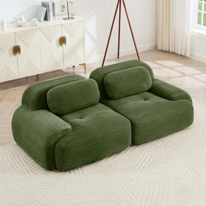 SALA NEGRAS #2 Black Cloud Sectional Black Sofa couch 4-seat L-shaped sofa 32D high-resilience sponge anti-slip design chaise design extra-wide curved armrests multi-free combination no assembly for studies living rooms media rooms,Black