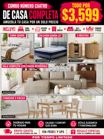 48-COMBO #4 CASA COMPLETA $3599