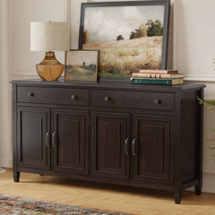 Connaught - Large Sideboard Buffet Storage Cabinet - Brown