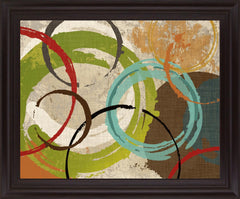 Orbit Layers - 28" x 34" Framed Wall Art