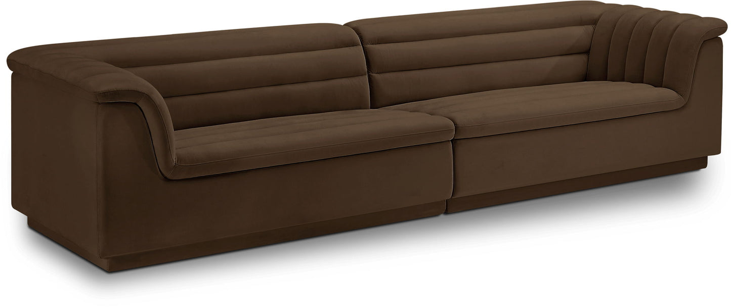 Cascade - Velvet Modular Sofa