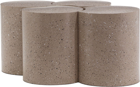 Dimple - 4 Piece Modular Coffee Table - Terazzo Finish