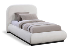 Vaughn - Chenille Bed With Black Base