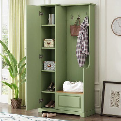 Hall Tree With Flip Up Bench